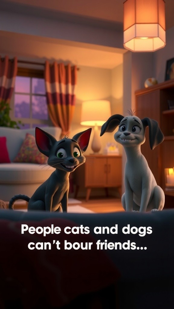 Cat and Dog Dance Together 🐶🐱 (Unexpected!)