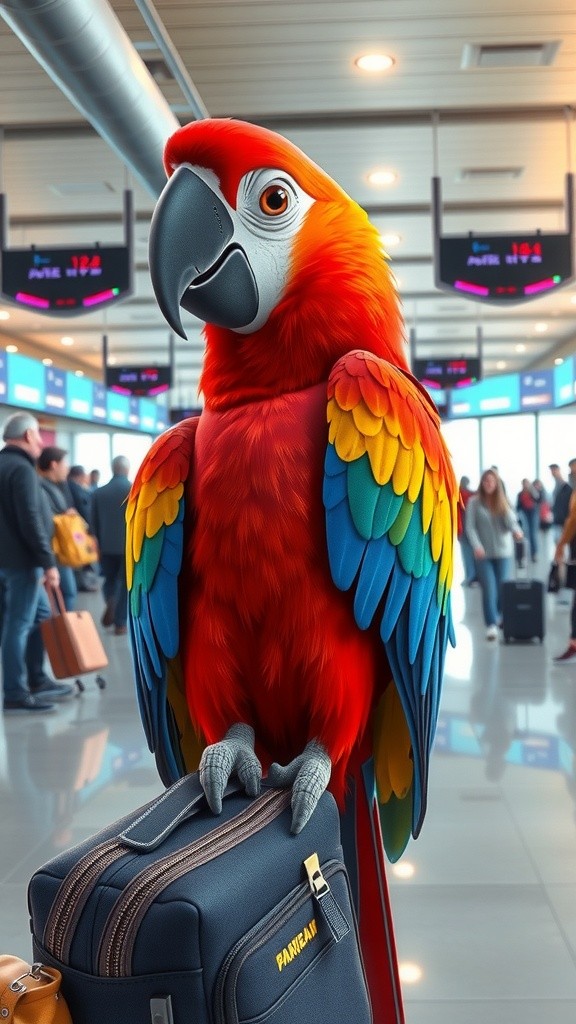 A Parrot's Travel Adventure! (copy) (copy)