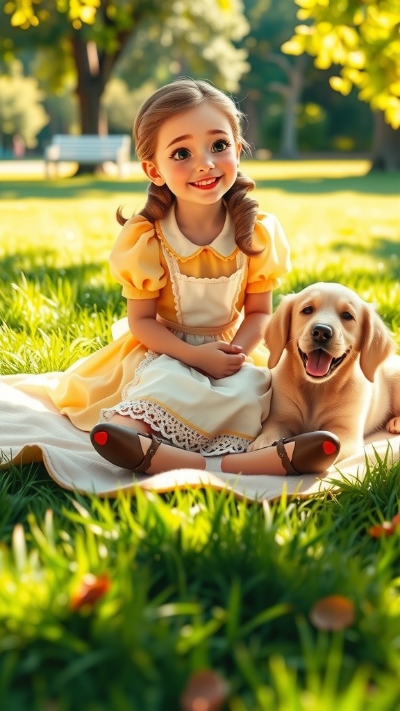 Lily and Buddy: A Journey of Friendship