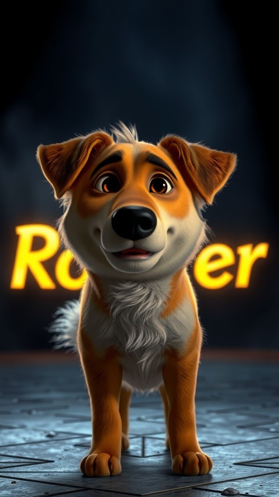 The Dog With Golden Eyes