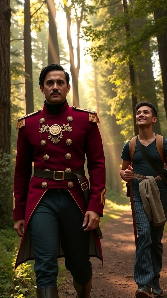 Three Friends and a Bear