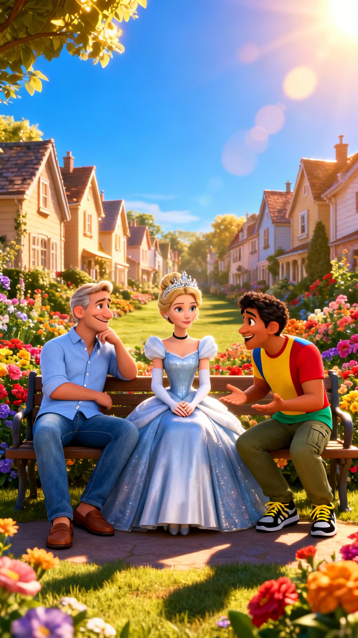 The Three Friends: Later, Soon, and Now