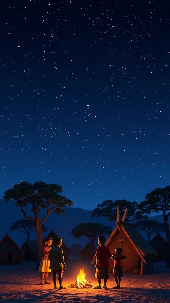 Le conteur sous les étoiles