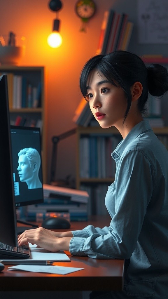 Mei's Creative Journey in 3D Animation