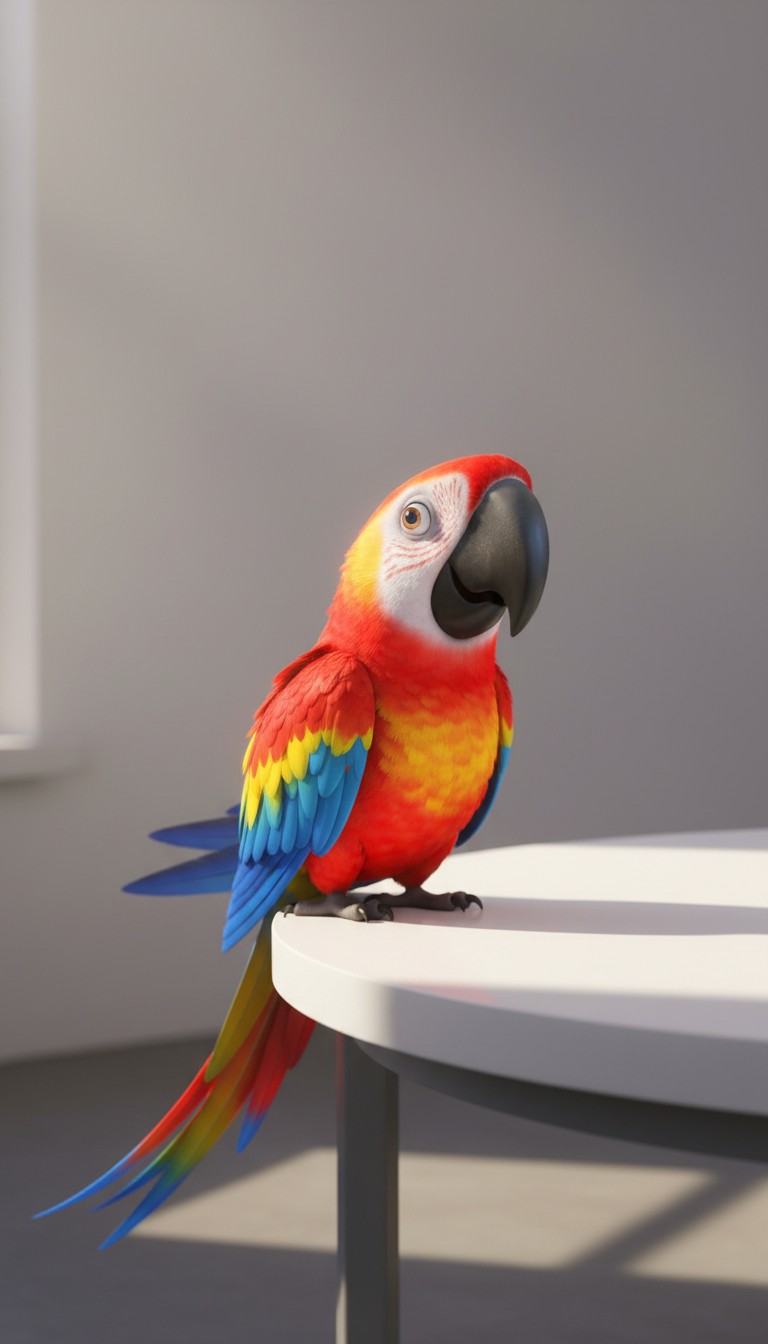 Embrace the Joy with Piku: Our Vibrant Mascot!