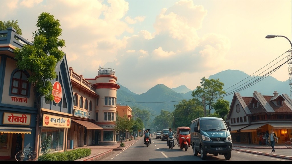 Rajpur Road - Dehradun Cinematic Intro
