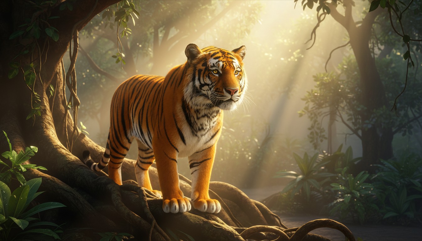 The Noble Hunt of Aranya the Tiger