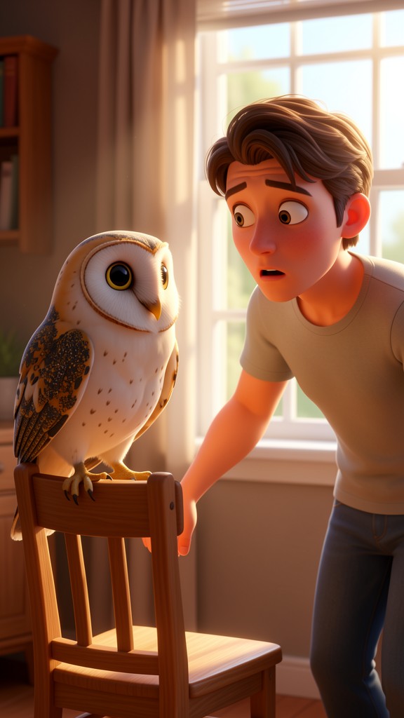 How Do Owls Turn Their Heads?