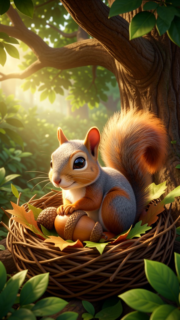 Meet Acorn: The Adorable Squirrel!