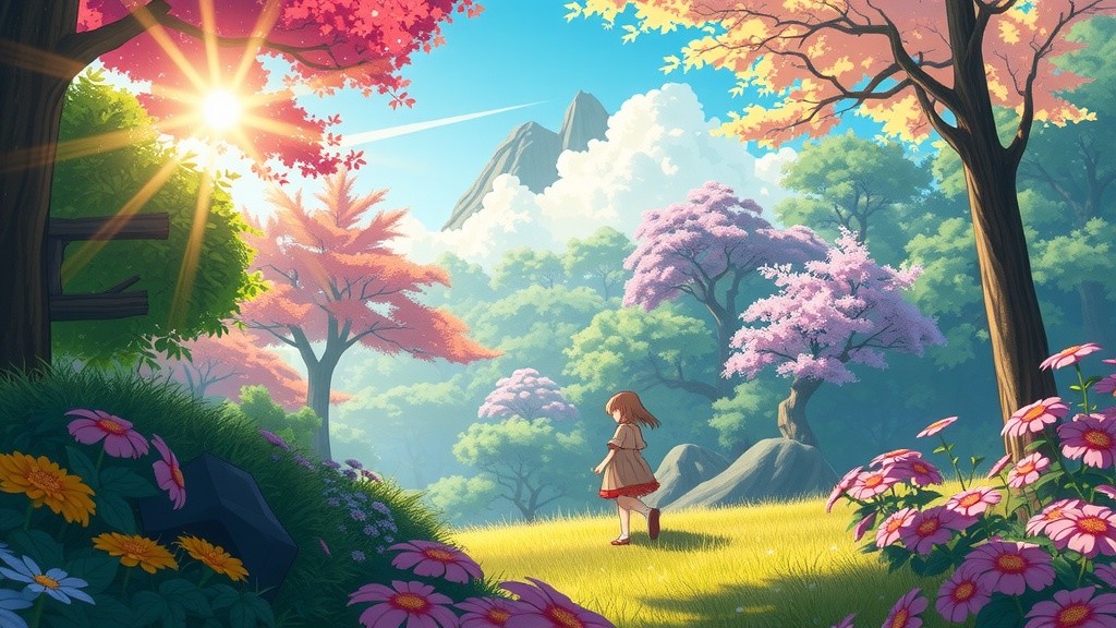 Nina and the Sparkling Garden