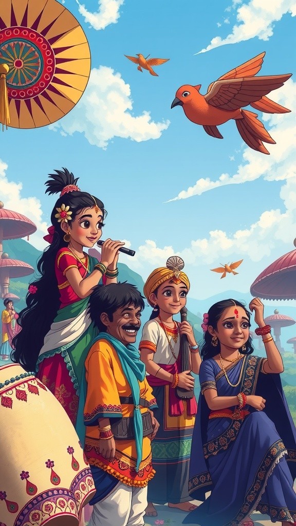 ভারতের কৃষ্টির রং