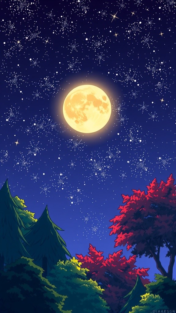 Cinta dalam Cahaya Bulan Purnama