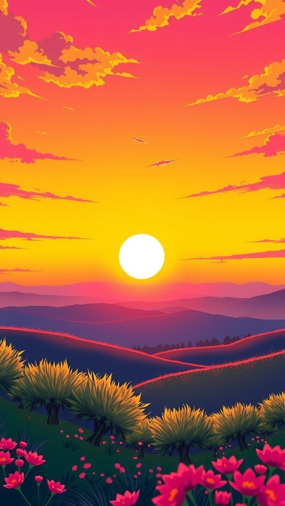 The Sun's Journey: East to West