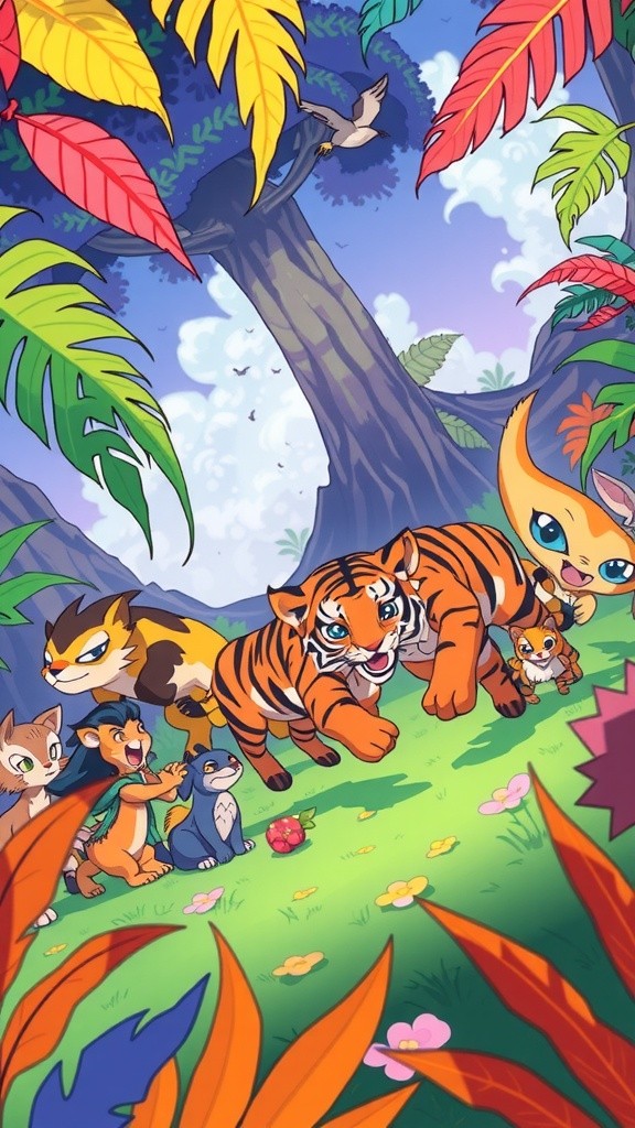 Jungle Ki Race aur Kutta Billi Ki Jhagda