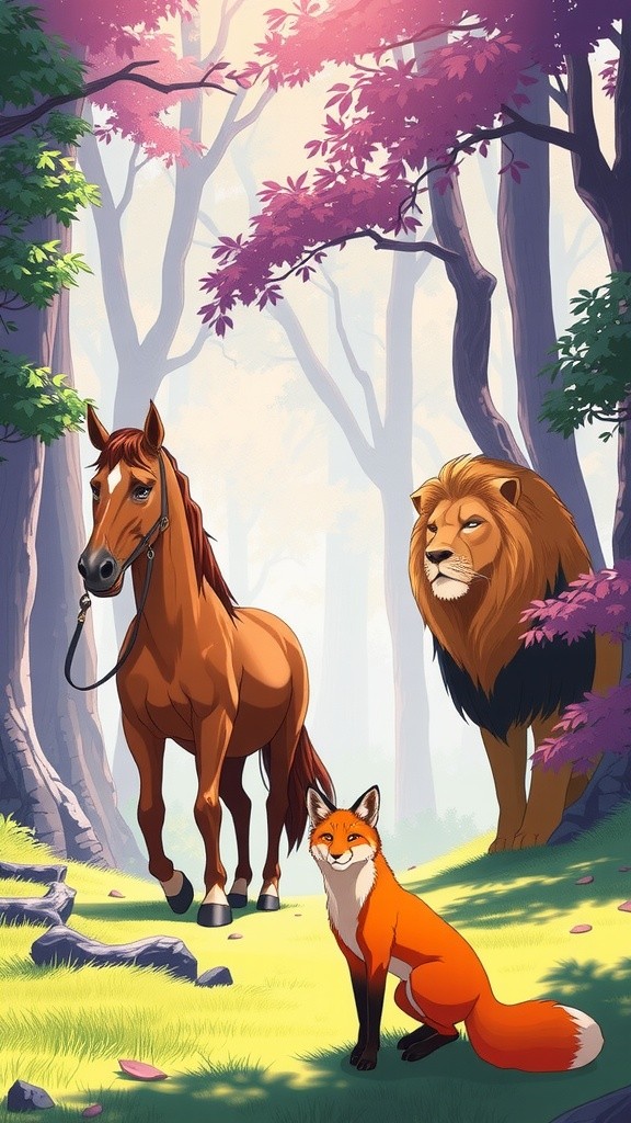 The Forest's Alliance: Survival Against Hunters