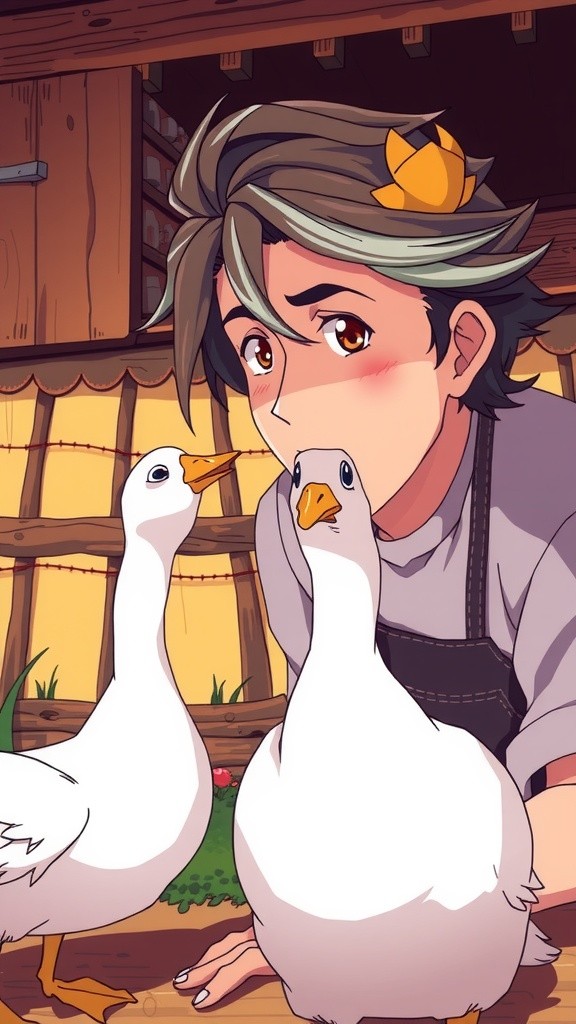 The Greedy Farmer and His Goose