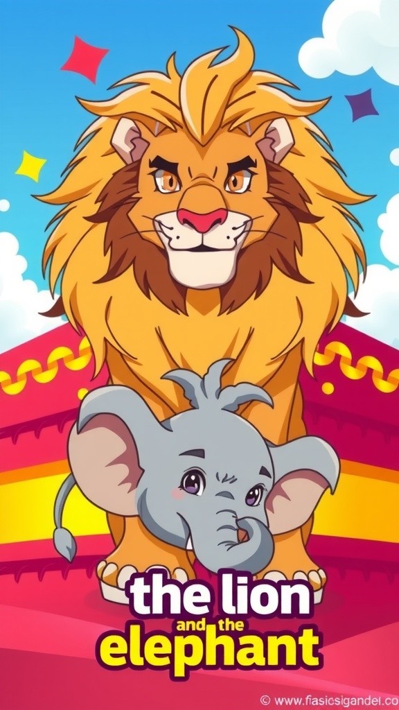 The Lion and The Elephant: A Tale of Friendship