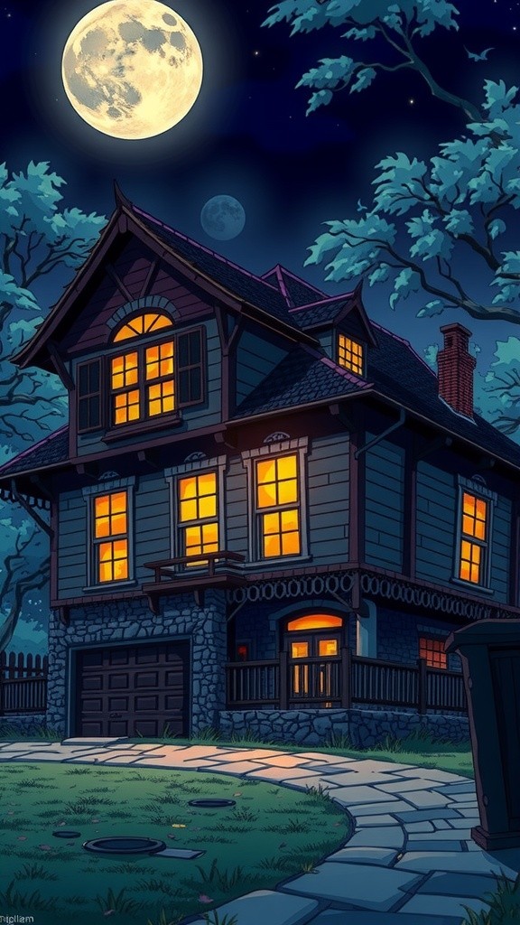 Teman Malam di Rumah Tua