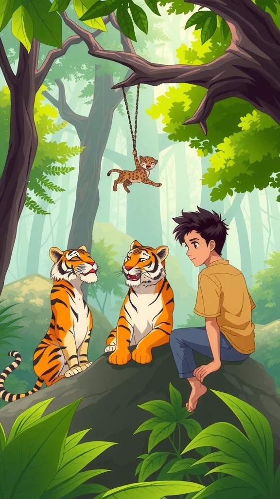 Jungle Ki Dosti: Raja, Raju aur Chotu Ki Kahani