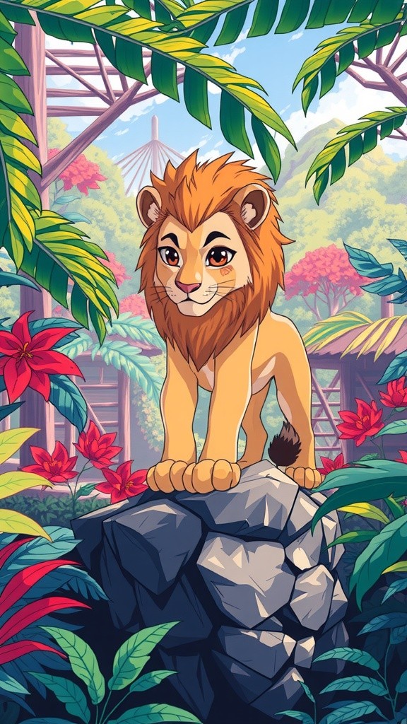 The Lion's Unexpected Friend
