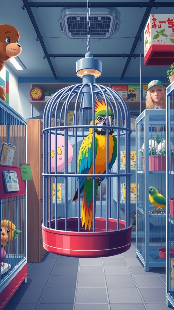 Burung Bos: Keajaiban Toko Hewan Peliharaan