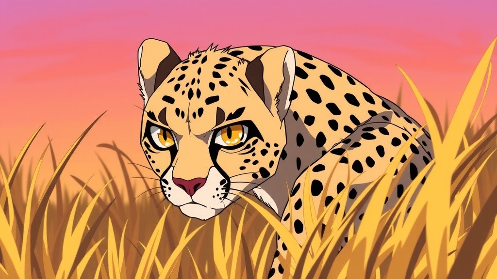 Pertarungan di Savana: Selamatnya Lumo dari Zara si Cheetah