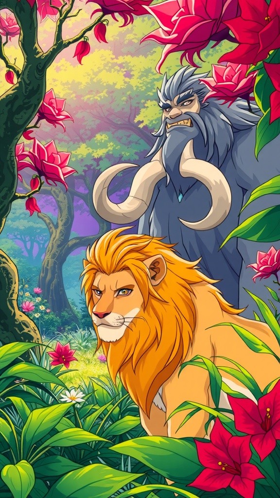 शेरू और हाथीराज: एक अनोखी दोस्ती