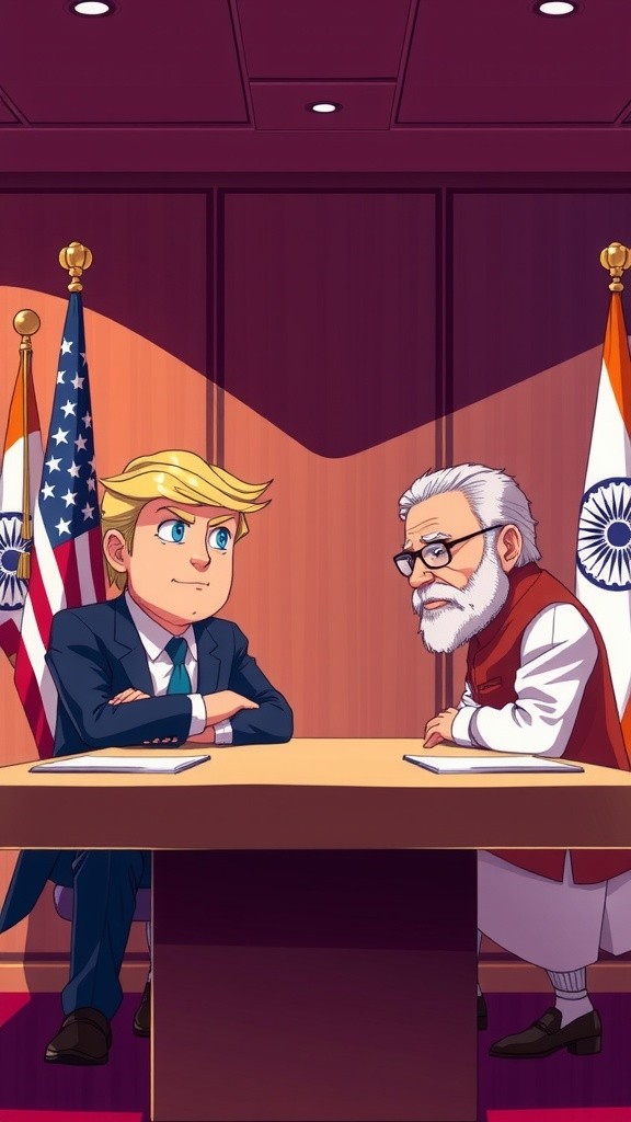 ट्रंप और मोदी की मज़ेदार बहस: सुपरपावर vs वर्ल्ड लीडर!