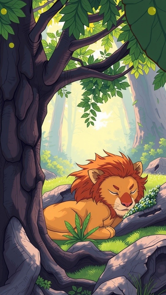 The Kindness of the Lion and the Mouse