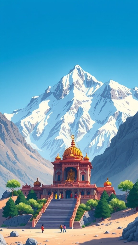 केदारनाथ की कथा: पांडवों और भगवान शिव का पवित्र प्रसंग