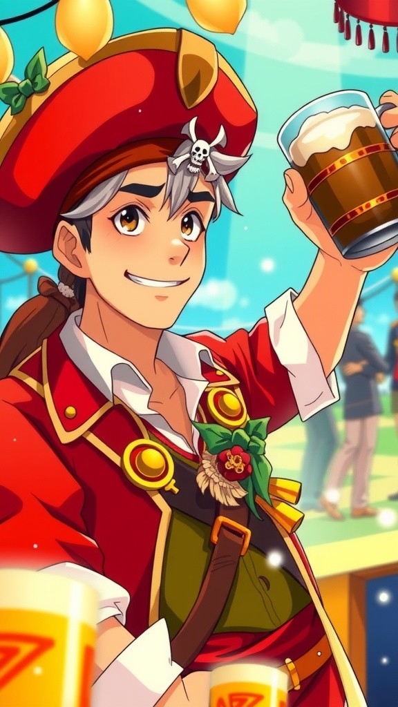 Pirate Captain Joins the Party!
