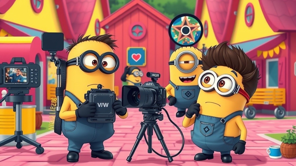 Minion Mayhem: A Dramatic Day in Yellow