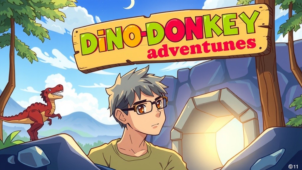Dino-Donkey Adventures: The Time Travelers