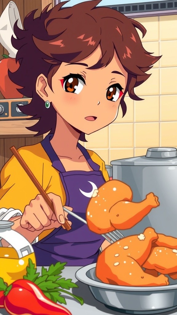 Kejadian Memalukan Saat Masak Ayam Goreng