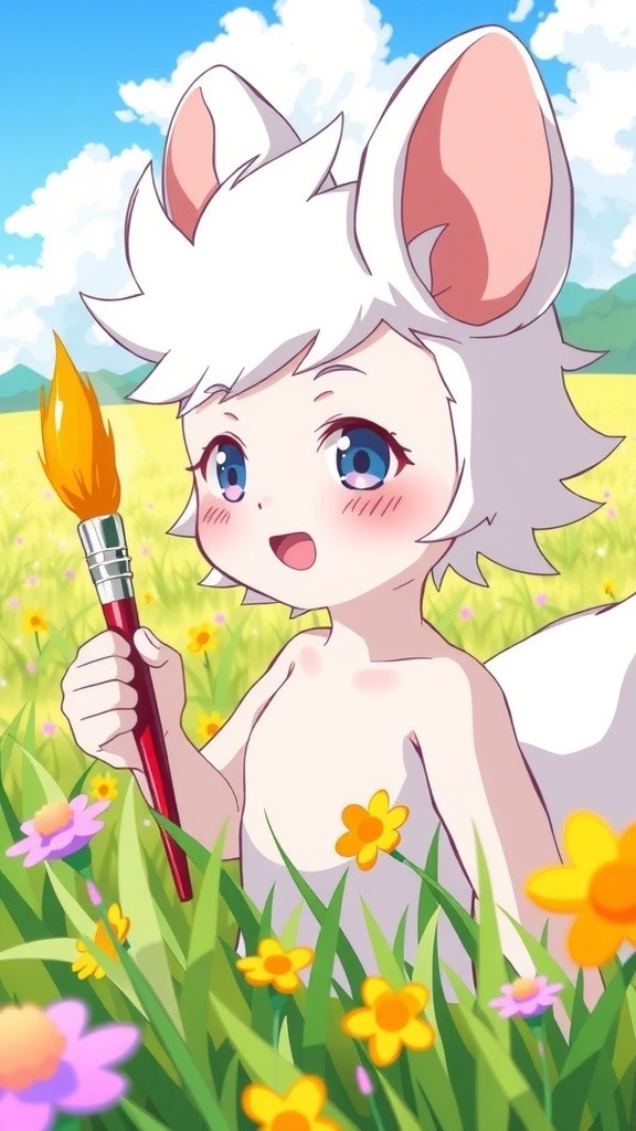 Benny's Magic Paintbrush Adventure