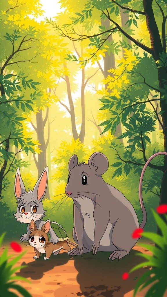 The Strength of Friendship: A Stormy Adventure