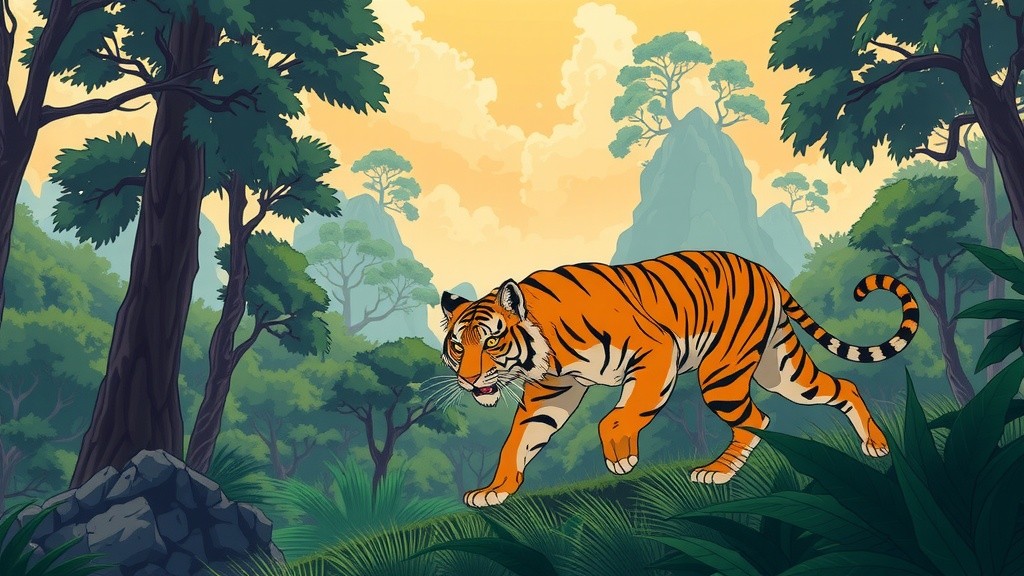 The Unlikely Duo: Tiger and Donkey's Friendship
