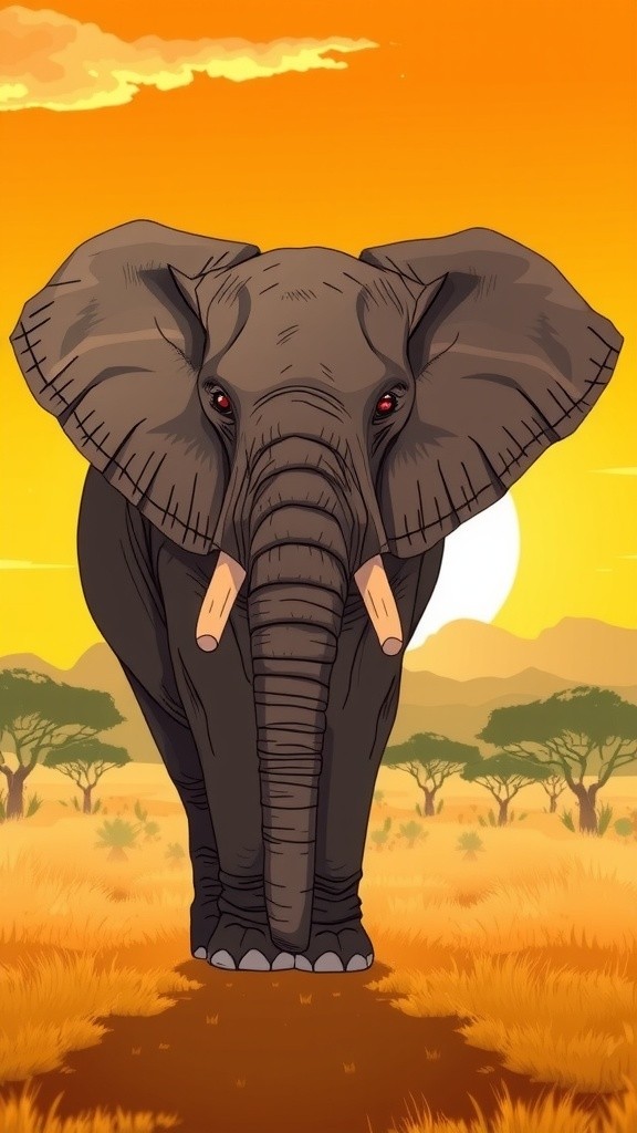 The Majestic Elephant: Guardian of the Savanna
