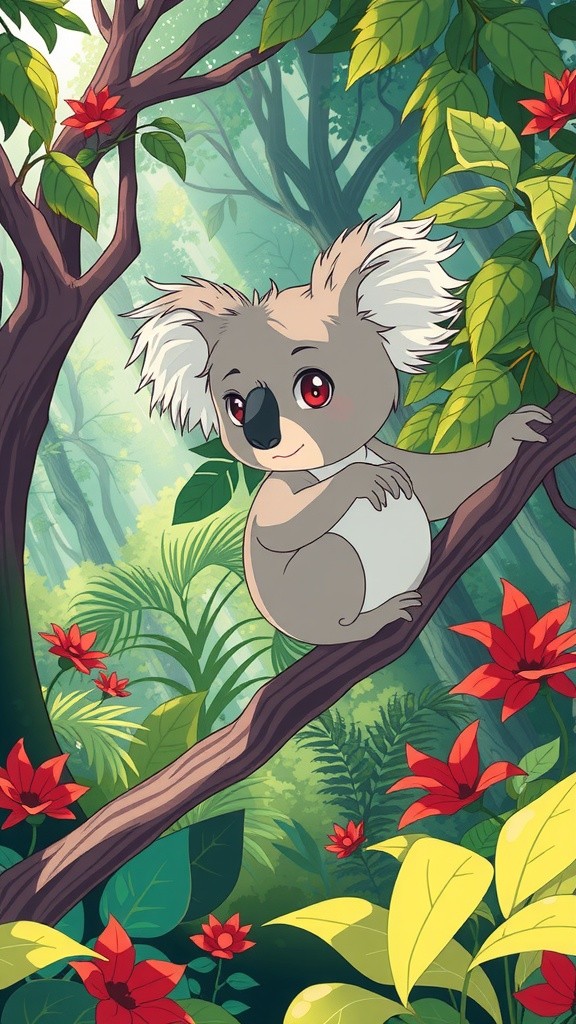 Pertarungan Koala Hebat