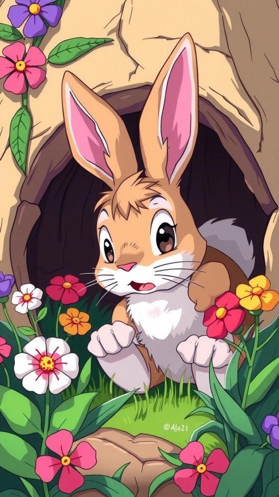 A Rabbit's Journey Around the World