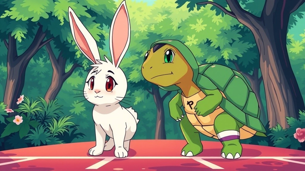 The Race: Rabbit vs Turtle