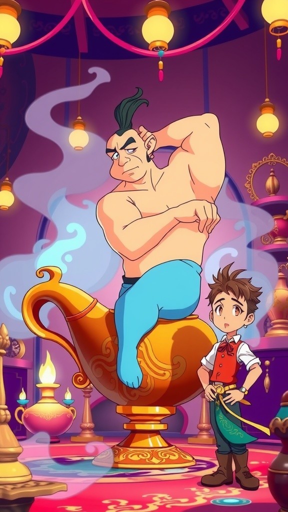 आलसी जिन्न और अली की शरारत