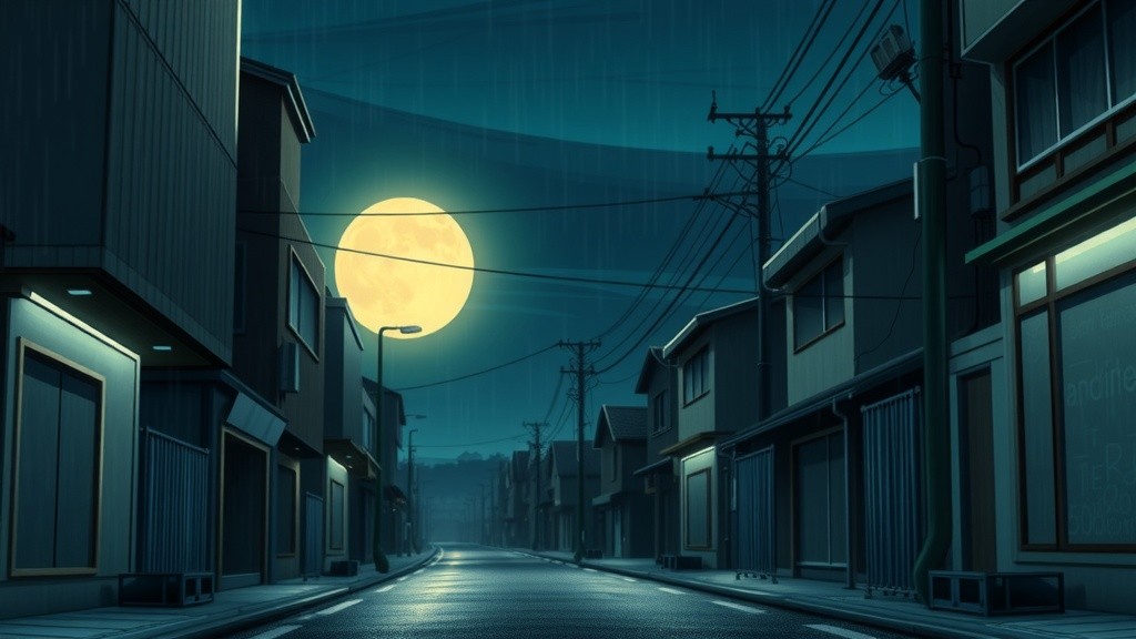Whispers of the Moonlit Rain