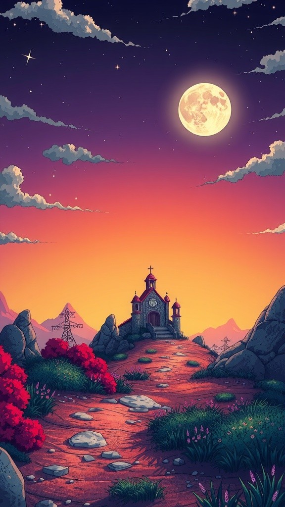 The Night I Met God in Shadows