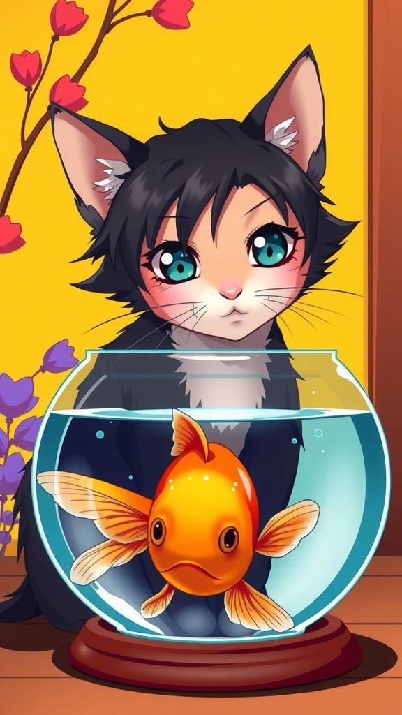 Ikan yang Berbicara: Permintaan Kucing