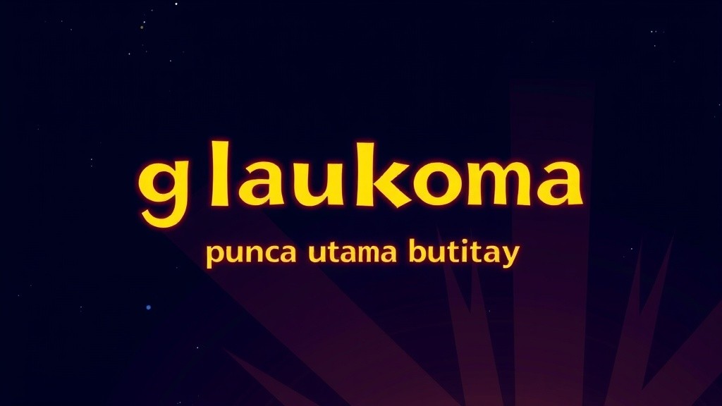 Jangan Biarkan Penglihatan Anda Hilang: Kesedaran Glaukoma