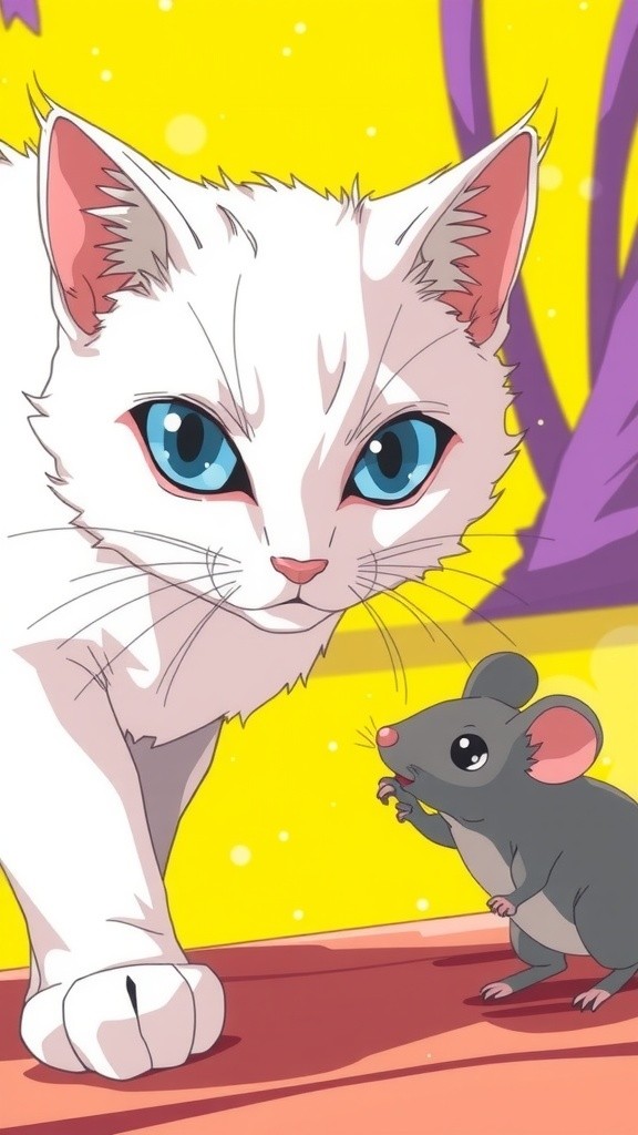 Cat vs. Mouse: The Chase and Capture