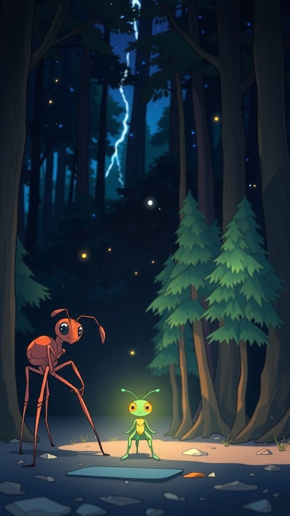 The Race: Speed vs. Wisdom in the Dark