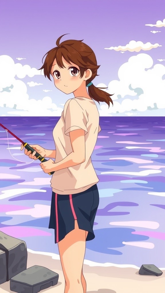 The Hunter and the Shark: A Fisherwoman's Struggle