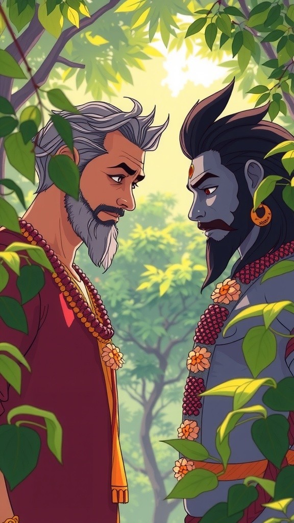 राम और हनुमान का प्रेरणादायक मिलन